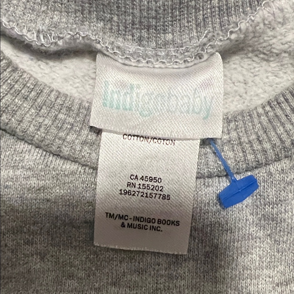 Little Human Kids Gray Sweatshirt - Picture 2 of 11